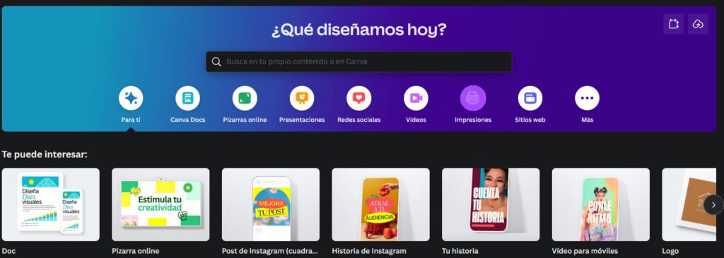 Portada de Canva