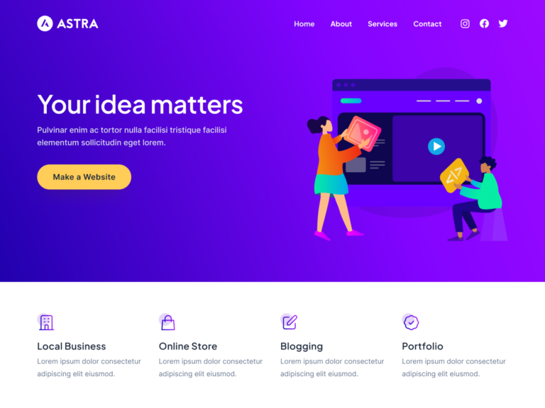 Astra: El tema de WordPress ligero, rápido y personalizable